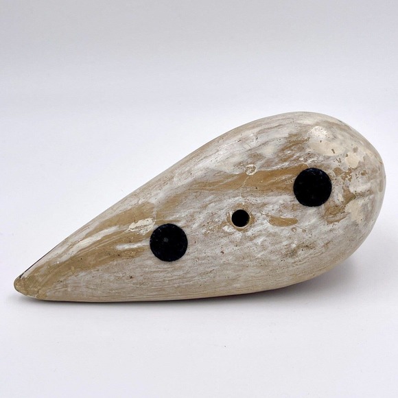 Tonala Hand Painted Bird Figurine Ceramic Mexican Pottery Art Glazed VTG Dove - Picture 5 of 8